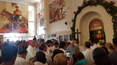 Recuerdan 105 a�os de muerte de Santo Brochero, patrono del clero argentino