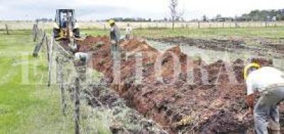Invierten m�s de $ 114 millones en obras de cloacas en General L�pez