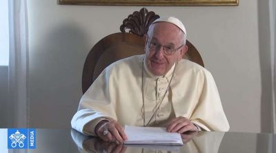 El Papa env�a un video mensaje al pueblo de Emiratos �rabes, su pr�ximo destino