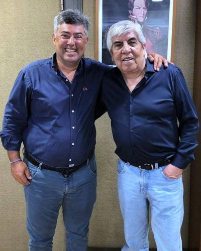 Di Giuseppe se reuni� con Moyano y anunci� su proyecto de crear un camping municipal en el predio del Rojo en la Ribera