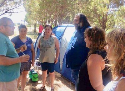 Baradel en Claromec�: �Si no nos convocan a paritarias, la Gobernadora ser� la responsable del conflicto que se pueda generar�