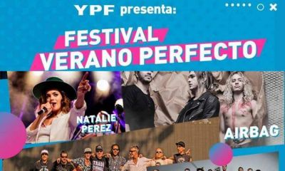 El Festival Verano Perfecto de YPF tendr� este fin de semana un cierre de lujo