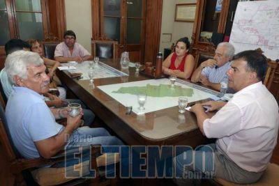 Bertellys recibi� a las autoridades zonales del Colegio de Ingenieros