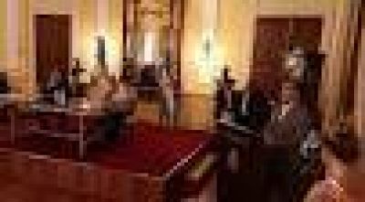 Gustavo Vald�s anunci� millonaria inversi�n en obras pluviales
