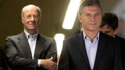 Logra Macri un acuerdo para exportarlea acero a la Uni�n Europea y le hace un gui�o a Paolo Rocc