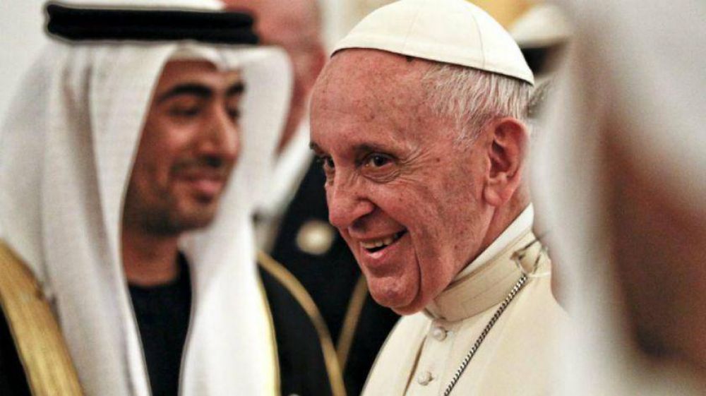 El Papa Francisco visita Emiratos Arabes Unidos, un pa�s donde solo hay un 10% de cristianos