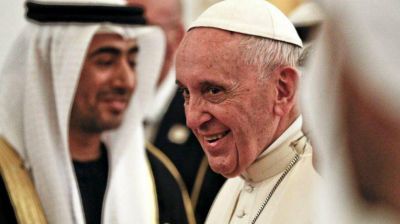 El Papa Francisco visita Emiratos Arabes Unidos, un pa�s donde solo hay un 10% de cristianos