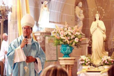 El Obispo Gabriel Mestre presidi� celebraci�n en honor a la Virgen Stella Maris