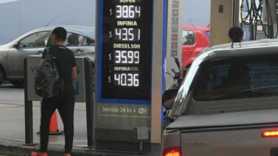 Expendedores relativizan el �ltimo aumento de los combustibles