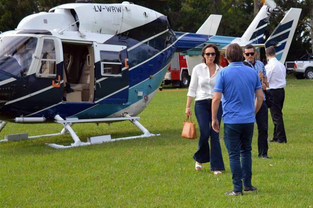 Vidal fue denunciada por no vivir en La Plata y gastar millones en su traslado a la Base A�rea de Mor�n