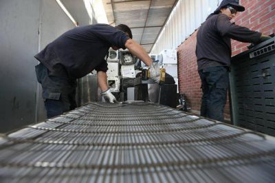 As� se reciclan los art�culos electr�nicos de gran volumen