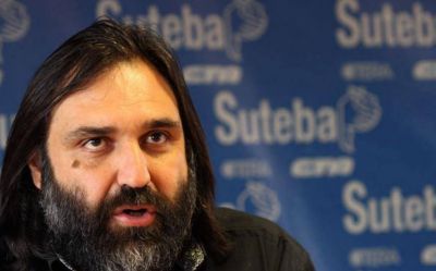 Baradel dijo que �si Vidal da la cl�usula gatillo, es una discusi�n en la que se puede llegar a un acuerdo