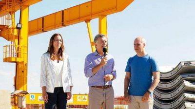 Macri, Vidal y Larreta, en tono de campaña y con discurso unificado