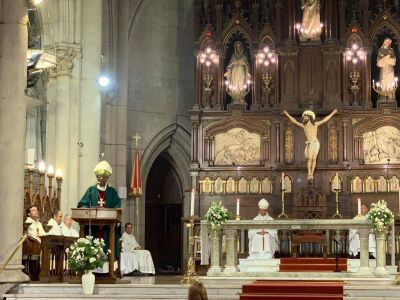 El representante del Papa encabezar� la procesi�n de la virgen de Lourdes