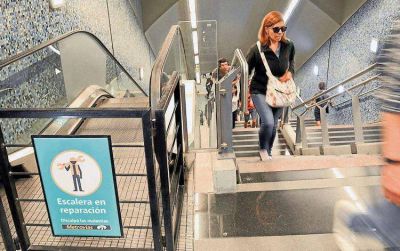 Subte: la Justicia orden� que los usuarios viajen gratis en las estaciones donde no funcionen las escaleras m�canicas