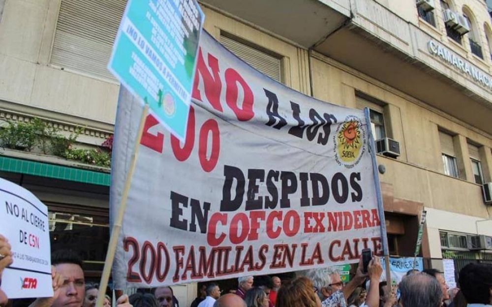 Trabajadores despedidos de la aceitera Cofco marcharn al Ministerio de Trabajo para exigir su reincorporacin 