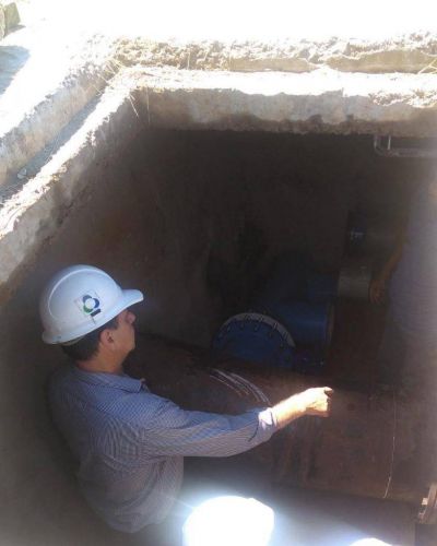 Obras h�dricas para Posadas y Garup�: realizan trabajos previos al operativo del viernes