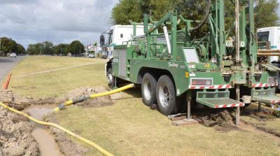 Nuevo pozo para suministro de agua en 58 y 47