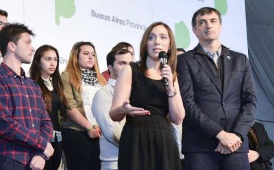 Vidal re�ne a Bullrich y Finocchiaro en un gran acto en Ensenada para presionar a los gremios docentes