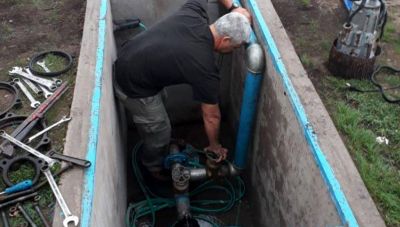 Incendio quem� cable de tensi�n y afect� a dos pozos de agua