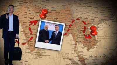 Plan super�vit comercial 2019: Macri y empresarios dan inicio a misi�n por India y Vietnam, con casi 600 reuniones de negocios