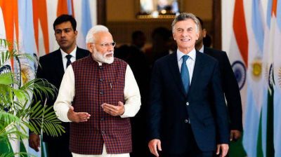 Mauricio Macri invit� al primer ministro de la India a invertir en Vaca Muerta