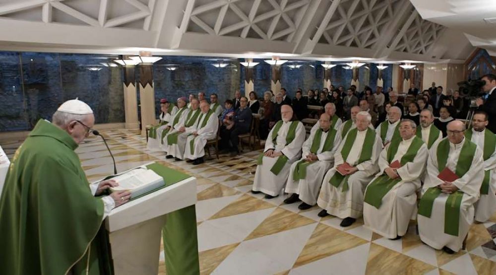 Papa Francisco: Dios nos ama con el corazn y no con las ideas