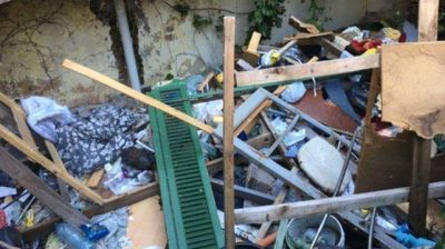 Ratas y kilos de basura a metros del corredor gastron�mico Pellegrini