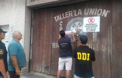 La Municipalidad clausur� diez talleres mec�nicos