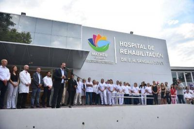 Sujarchuk inaugur� el Polo Sanitario de Matheu, el centro de salud m�s grande del distrito