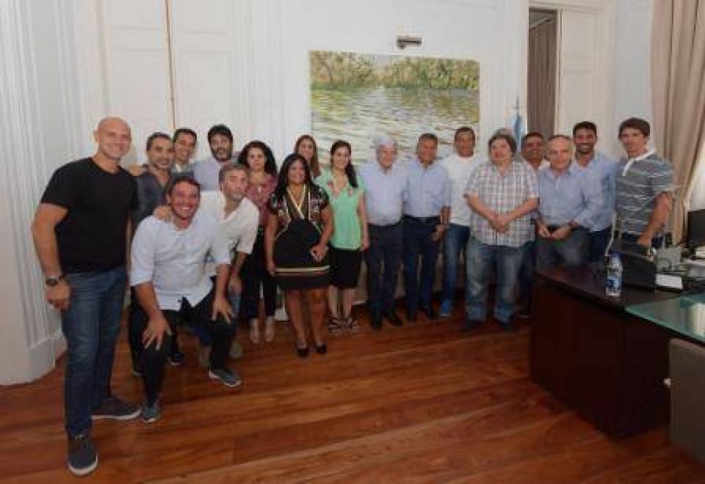 Luis Andreotti recibi a concejales de la primera seccin electoral