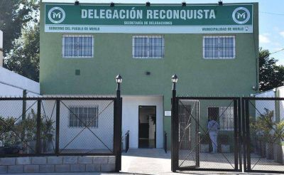 Merlo | Reinauguraron delegaci�n en el barrio Reconquista
