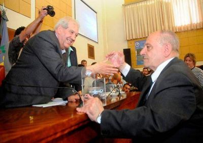 Sáenz Saralegui acordó su continuidad en la presidencia del Concejo Deliberante
