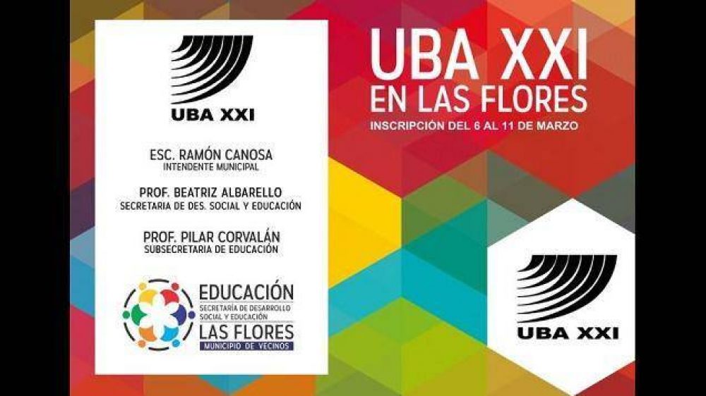 Programa UBA XXI en Las Flores