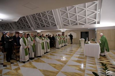 �No esperes a convertirte�, invita el Papa en la Misa de Santa Marta