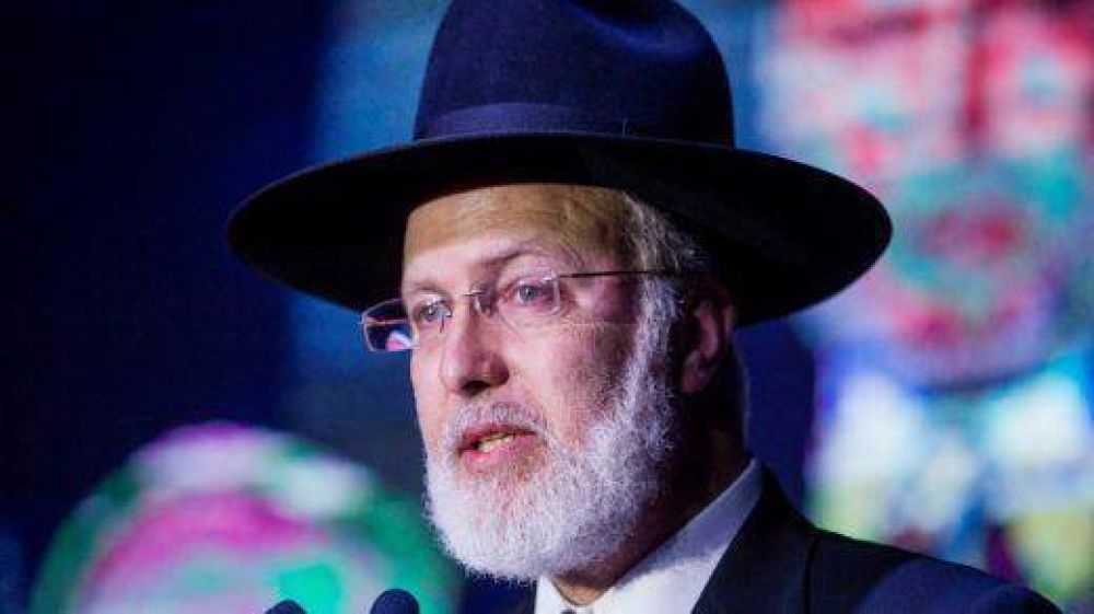 Comunicado oficial del Gran Rabino Gabriel Davidovich