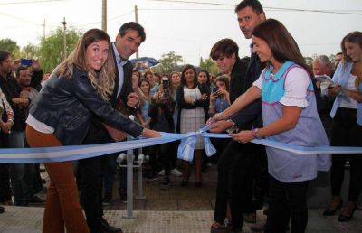 Inauguraci�n del jard�n Pichi Huinca: �Apostamos a lo m�s dif�cil que es que los sue�os se conviertan en realidad�