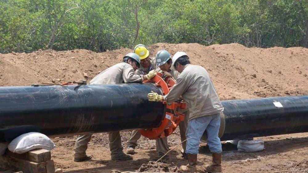 Avanzan obras de gasoductos en Vaca Muerta