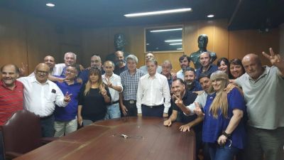 Rivero en reuni�n de presidentes del PJ