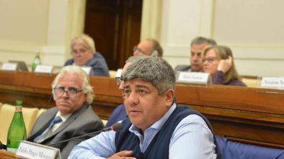 Moyano en el Vaticano: �Se olvidan de los trabajadores�
