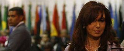 Cristina Kirchner, �ltima en imagen