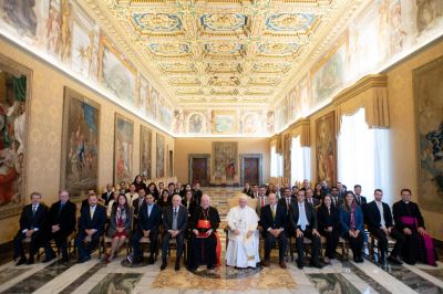 Audiencia a un grupo de la Pontificia Comisi�n para Am�rica Latina