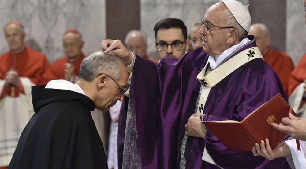 El Papa Francisco presidir la Misa del Mircoles de Ceniza en Roma