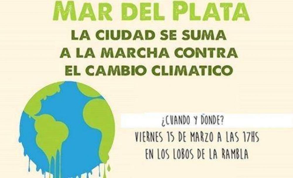 Mar del Plata se moviliza contra el cambio climtico