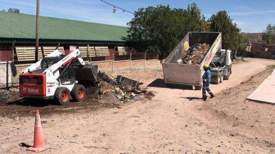 Seis toneladas de basura sacaron en el barrio Cuenca XV
