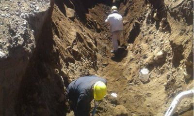 Las obras de red cloacal en el barrio Cooperativa 258 est�n llegando a su fin