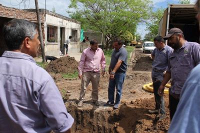 Avanza el municipio con importantes obras en la red cloacal