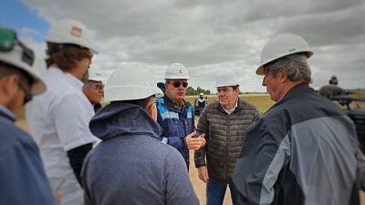Avanza la obra del gasoducto en Mar del Plata e inicia su etapa final