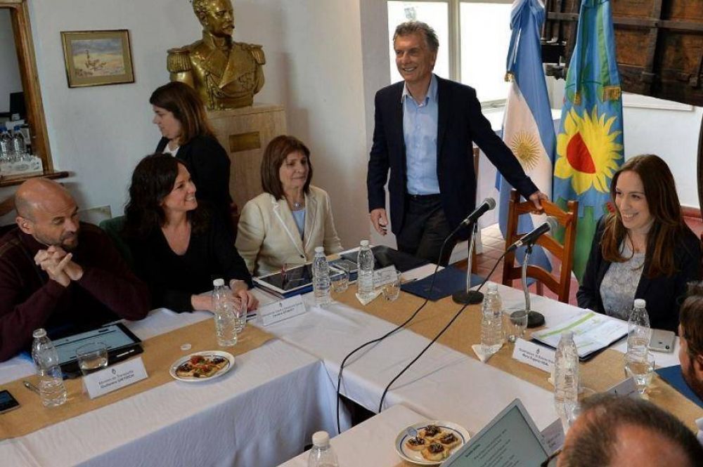 Macri llega a La Plata a participar de la reunin de gabinete de Vidal