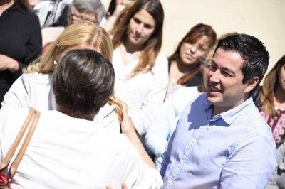 Nardini inaugur� el Centro Integral para la Mujer